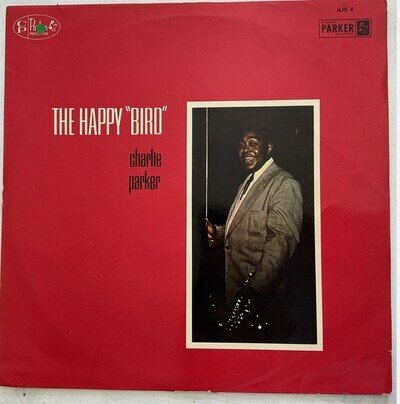 Charlie Parker LP The Happy “Bird” AJS4 1961 Great Vinyl EX