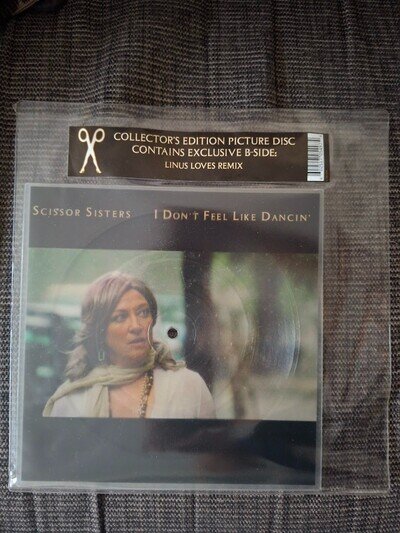 Scissor Sisters - I Don’t Feel Like Dancing Square Picture Disc RARE!
