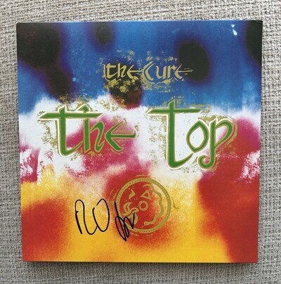 The Cure "The Top" – Signed Vinyl LP – Authentic