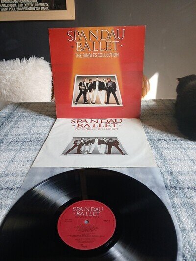 Spandau Ballet The Singles Collection Vinyl Record. Excellent condition.