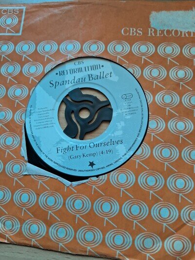 SPANDAU BALLET FIGHT FOR OURSELVES vinyl 45