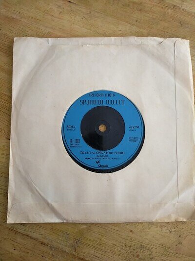 Spandau Ballet 7" Single Chrysalis CHS 2473 To Cut A Long Story Short
