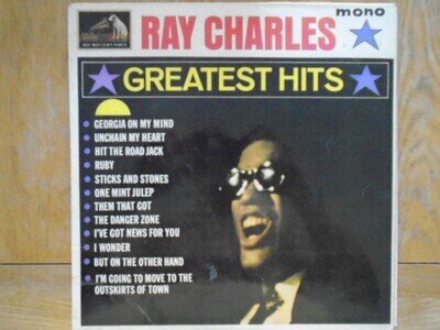 RAY CHARLES - GREATEST HITS - H.M.V.
