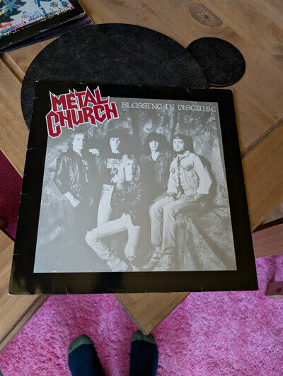Metal Church Blessing In Disguise Vinyl LP With Inner