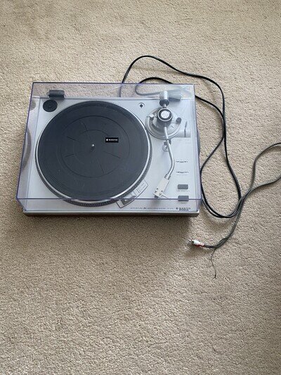 Sanyo Turntable TP 1010 Vintage Semi Automatic Record Player | Working |No Plug