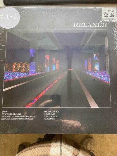 ALT J RELAXER VINYL LP, NEW & SEALED