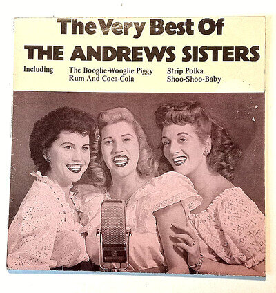 The Very Best of The Andrews Sisters 1981 MCA MCL 1635 mono LP