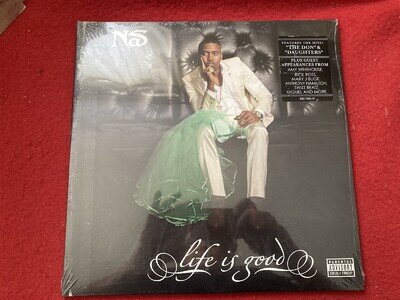 NAS LIFE IS GOOD VERY RARE 2012 DOUBLE VINYL LP STILL SEALED NR MINT UNPLAYED
