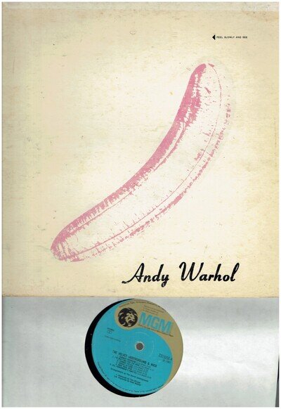 VELVET UNDERGROUND WITH NICO UK LP IN US PEELABLE SLEEVE 1971 VINYL ALBUM