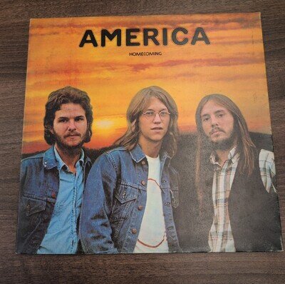 America - Homecoming - Vinyl LP Warner Bros- K46180 - 1972 - Early Press EX