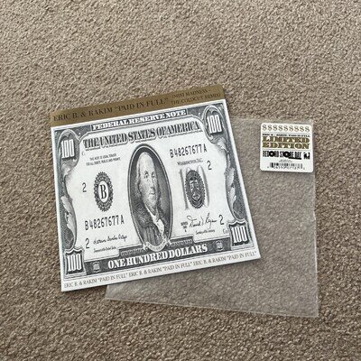 Eric B & Rakim - 7” - Paid In Full - RSD Limited Edition