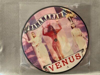 Rare Bananarama 'Venus' 7” Vinyl Picture Disc 1986 Limited Edition
