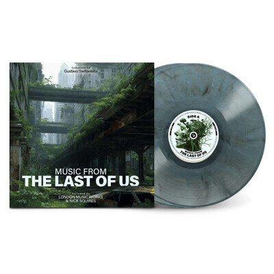 Music from the Last of Us Grey/Blue Marble 2LP Vinyl 12" Album - Pre-sale