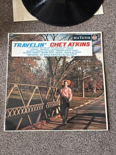 Chet Atkins Travellin Vinyl Record Mono Rd 7557