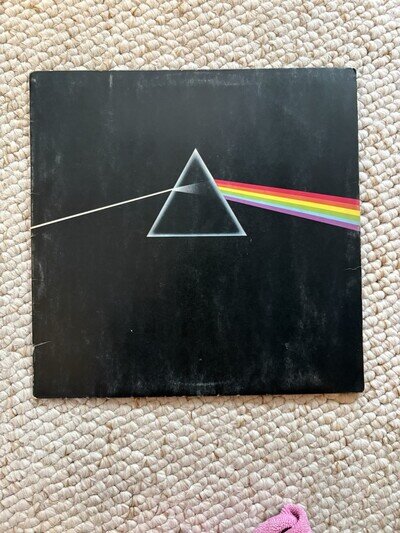 Pink Floyd Dark Side Moon LP Vinyl Record 1973 UK Pressing