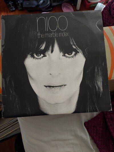 Nico The Marble Index Vinyl LP 1969 UK 1st Press Elektra A1/B1 Clean VG+