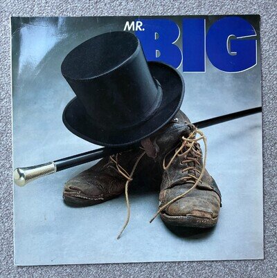 Mr Big - Mr Big LP - 1st Press 1989 - VG++/VG++