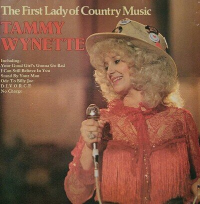 Tammy Wynette-The First Lady Of Country Music Vinyl LP Album. Hallmark SHM 3182.