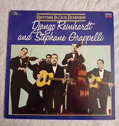 Django Reinhardt & Stéphane Grappelli - Rhythm Is Our Business - 1982 Decca MONO