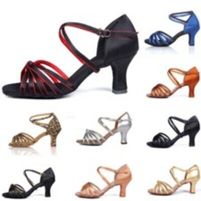 Ballroom Latin Dance Shoes Heeled for Women/Ladies/Girls/Tango&Salsa/Waltz HWC