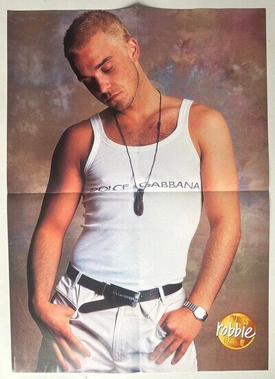 ROBBIE WILLIAMS - Foldout magazine poster