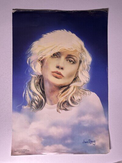 Blondie Debbie Harry Poster Print Another World Anna O'Leary 1978