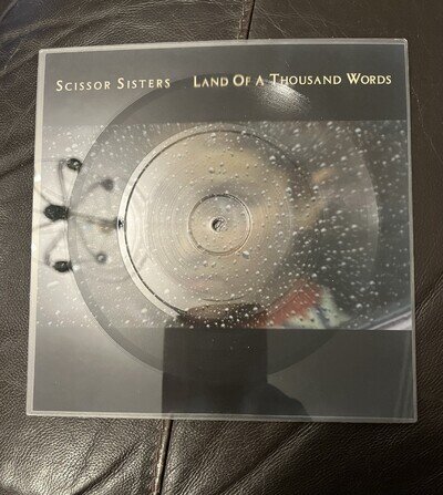 Scissor Sisters Land of a Thousand Words Vinyl Picture Disc 7" Square Shaped