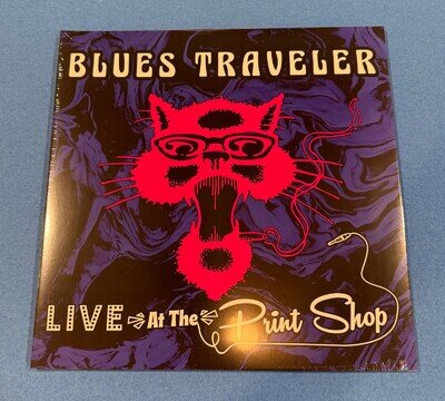 Blues Traveler Live At The Print Shop Pink Colored Vinyl LP new record 134/1000