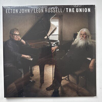 Elton John & Leon Russell The Union 2LP Vinyl 2010 NEW SEALED 2750475