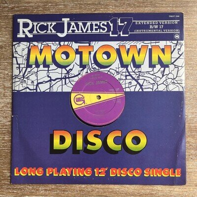 Rick James - 17 - UK 12" Vinyl - 1984 - Motown