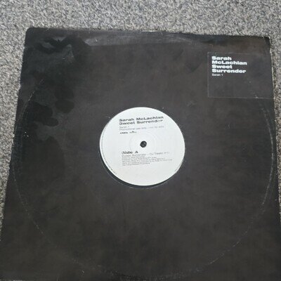 Sarah McLachlan Sweet Surrender 12" Promo Black Vinyl Single Arista 2000