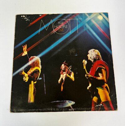 Mott The Hoople Live LP 1974 CBS Records S69093