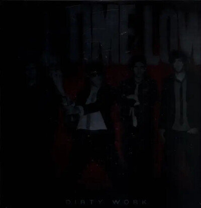 All Time Low Dirty Work LP Blue With Splatters Coloured Vinyl Limited Edition