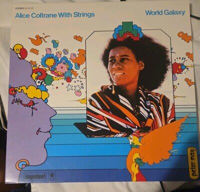 ALICE COLTRANE WITH STRINGS - WORLD GALAXY - GATEFOLD