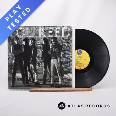 Lou Reed New York Lyric Sheet LP Album Vinyl Record 1989 925 829-1 Sire - EX/EX