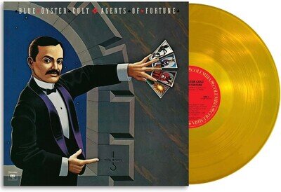 BLUE OYSTER CULT Agents Of Fortune 50th Anniversary Vinyl LP (Gold) NEW & SEALED