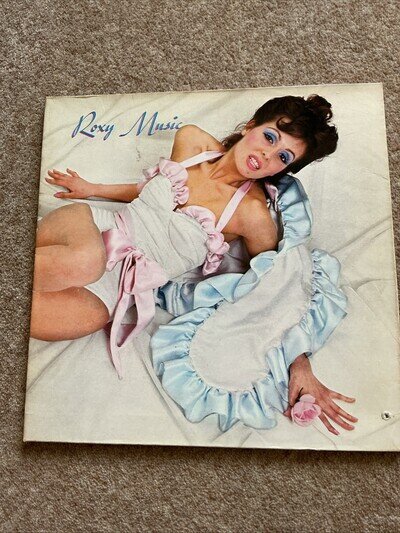 Roxy Music self-titled vinyl gatefold LP ILPS9200 pink rim label please read