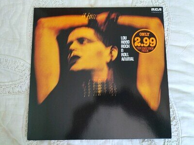 Lou Reed Rock N Roll Animal 1974 Vinyl LP Album Record RCA 1981 Pressing Mint