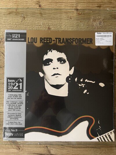 Lou Reed Transformer LP Vinyl HMV Limited Edition Anniversary New SEALED NM￼