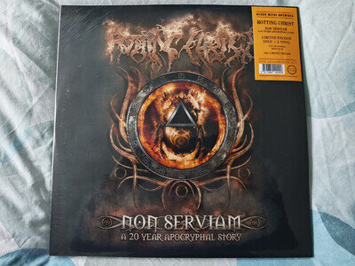 ROTTING CHRIST NON SERVIAM 12"X4 GOLD VINYL LP NEW&SEALED