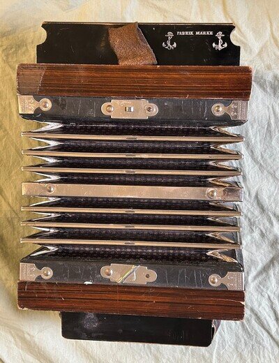 Antique Kalbe’s Imperial Little Lord Fauntleroy Hohner Accordion For Restoration