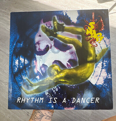 Snap! Rhythm Is a Dancer 12" Vinyl Single 33 RPM Logic 615 309 1992