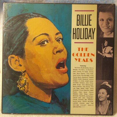 Billie Holiday/The Golden Years🔥Rare 3X Sealed Box Set🔥Free Shipping/Vinyl/ LP