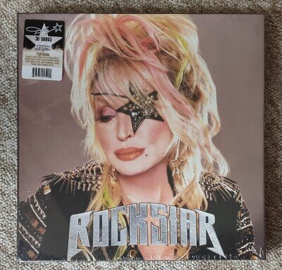 Dolly Parton - Rockstar - Metallic Silver 4LP Vinyl 12" Box Set New Sealed - HMV