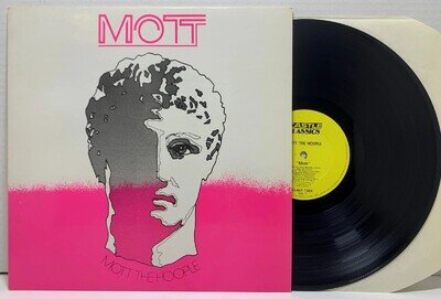 LP Mott The Hoople Mott CLALP 138X 12" Album RARE CASTLE 87 Re-issue Vinyl EX/EX