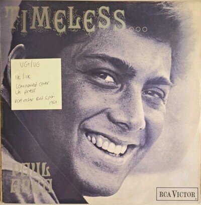 Paul Anka Timeless Vinyl Record VG+/VG SF7956 1967