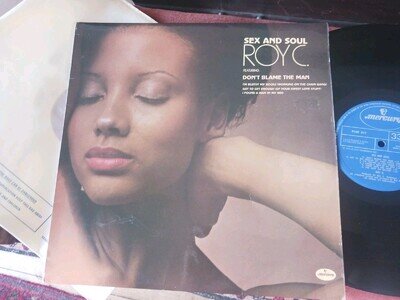 ROY C. - Sex And Soul, RARE 1975 UK LP / inner .... EX