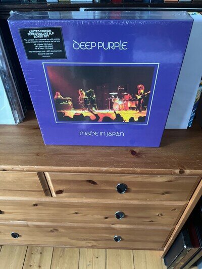 Deep Purple – RARE-Made In Japan LP 2014 Limited Vinyl Box Set Mint Still Sealed