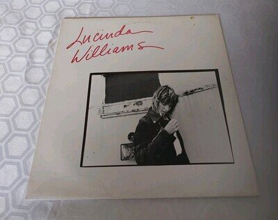 LUCINDA WILLIAMS LUCINDA WILLIAMS ROUGH TRADE VINYL LP 1989 WITH LYRIC SHEET