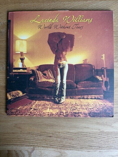 Lucinda Williams World Without Tears Double LP Lost Highway 33 RPM 12 Inch Vinyl